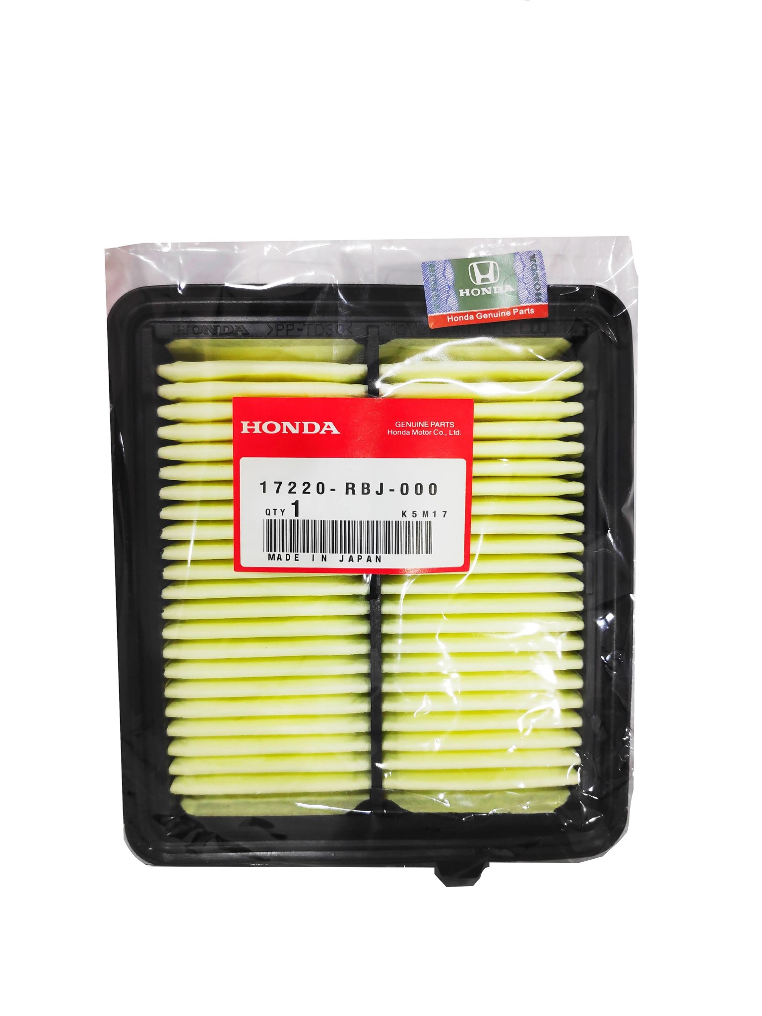 Picture of Honda Air Filter 17220-RBJ-000 A892 Honda Fit Fit Shuttle GP1 GP4 GP2