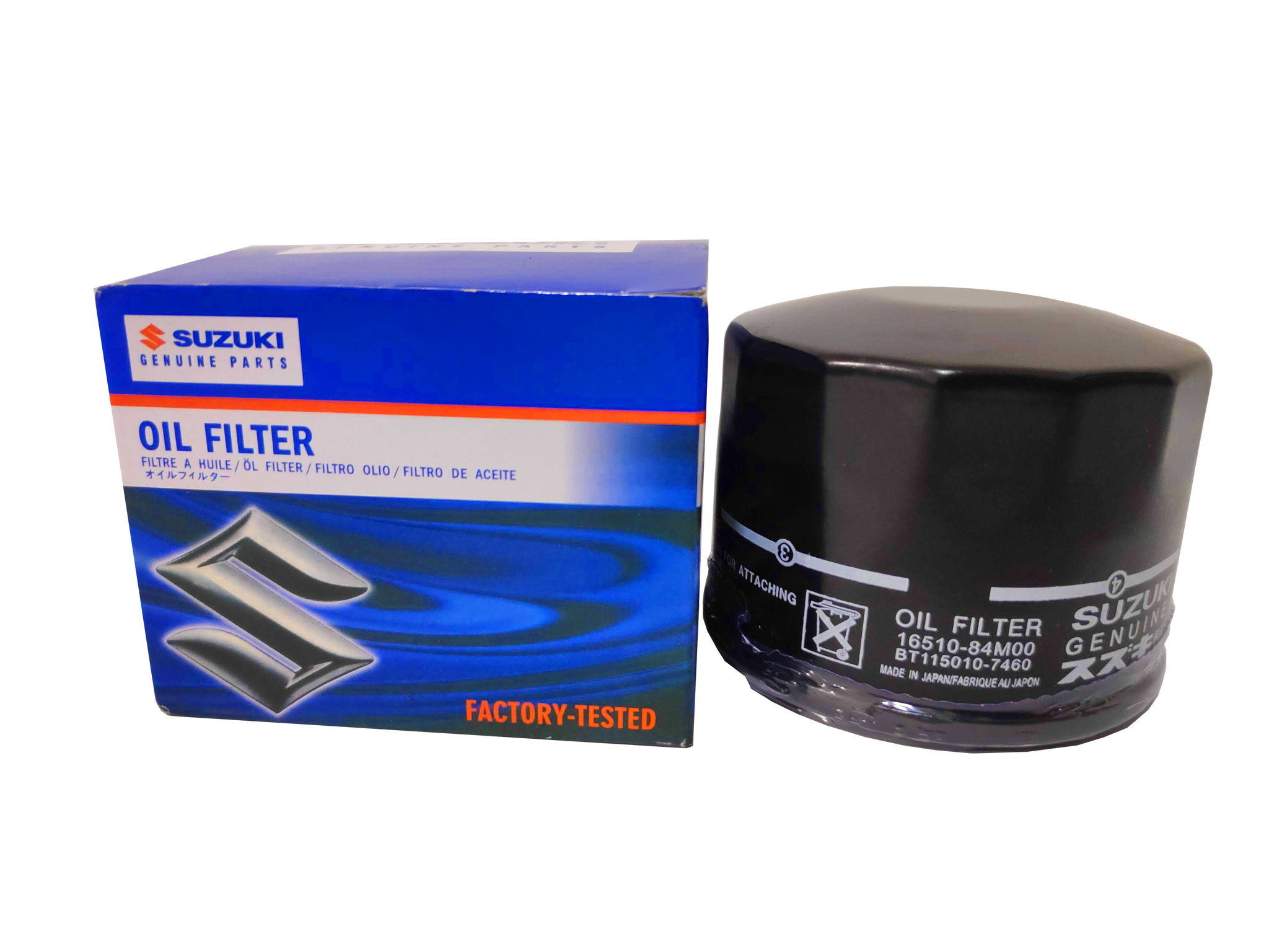 Picture of Suzuki Oil Filter 16510-84M00 C934 Suzuki Wagon R  Alto Every MH55S