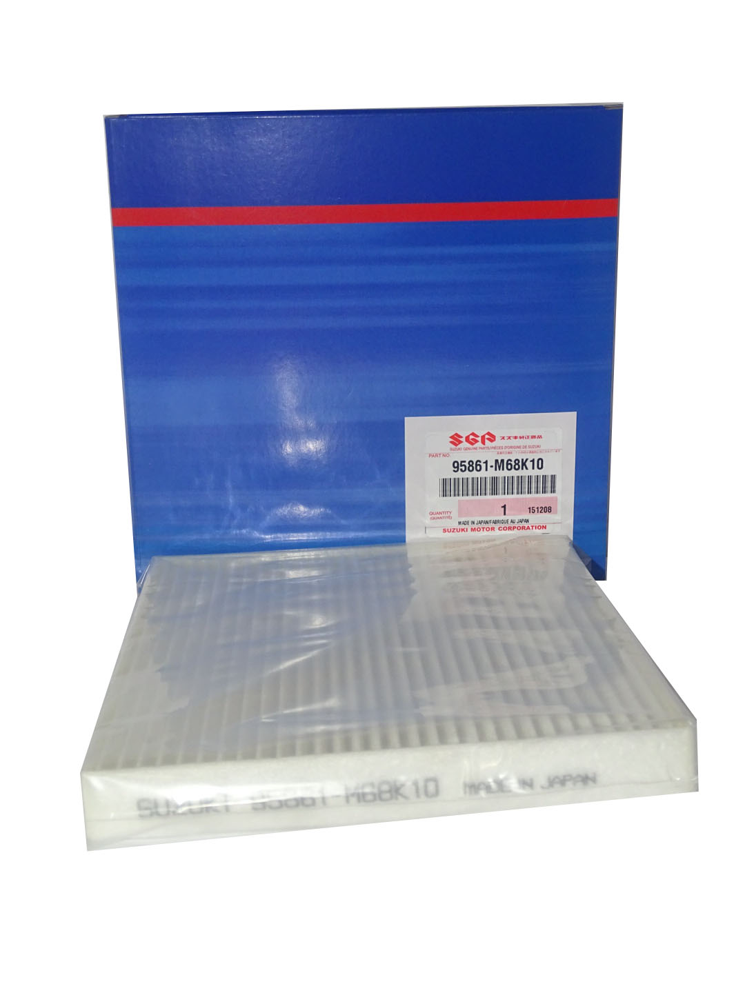 Picture of Suzuki Alto Cabin Filter A/C Filter 95861-M68K10 AC2515